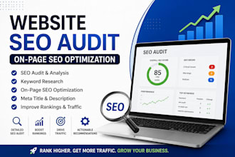 do SEO audit and on page optimization for your website