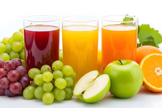 formulate juice, soft drink, smoothie, food supplement or new beverages products