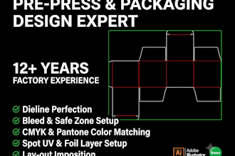 do packaging prepress and design dielines