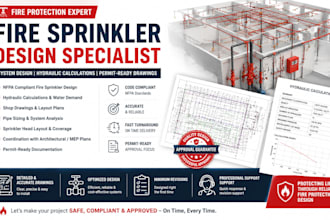 design fire sprinkler design specialist systems including hydraulic calculations