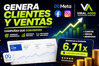crearé campañas de meta adds que generan clientes y ventas