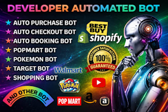 checkout bot, lazada bot, target bot, pokemon bot, amazon bot, auto purchase bot