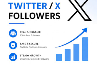 help you gain real and active x twitter followers