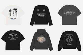 design custom streetwear graphics for your apparel brand