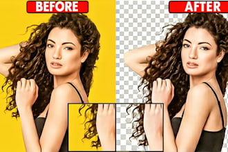 do hair masking and background replacement