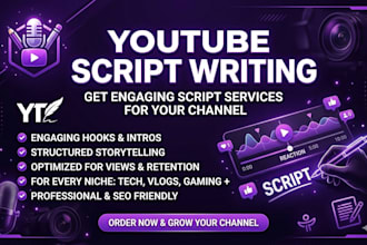 write an engaging youtube script for your channel