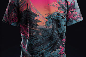 draw awesome japanese style for clothing brand and tshirt