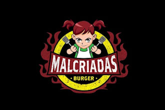 design greatest hamburgers restaurant logo