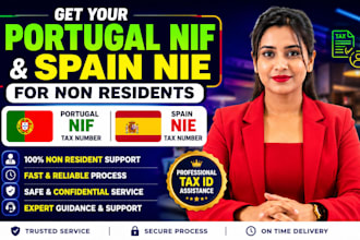 portugal nif spain nie tax number non resident