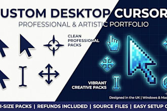 custom gaming desktop cursors