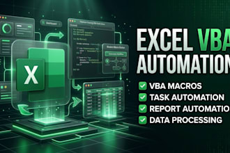 automate excel tasks using vba macros and automation