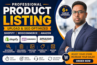 do shopify product listing