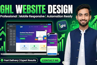 build a professional website in  ghl for your business
