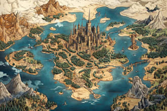 do you rpg fantasy map