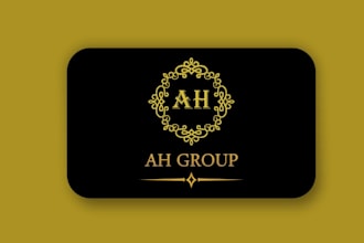 design a luxury gold logo for real estate