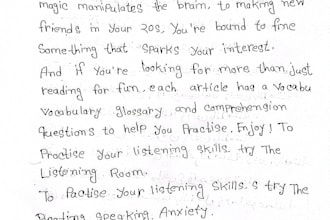 do beautiful manual handwriting services in bangla english and arabic