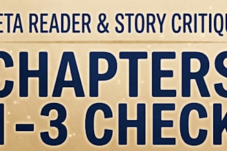 beta read your opening chapters and polish your hook