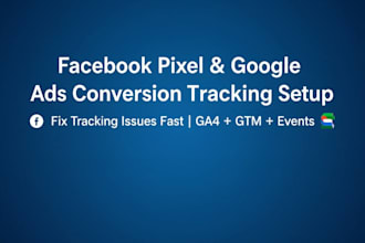 setup facebook pixel and google tag manager