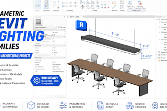 build parametric revit lighting families for bim and architectural