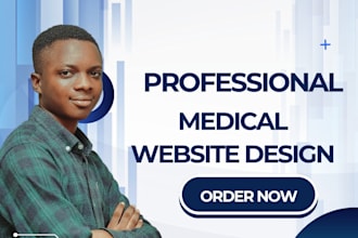 build medical, clinic and healthcare website