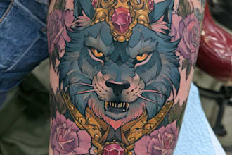 design professional tattoo and custom tattoo