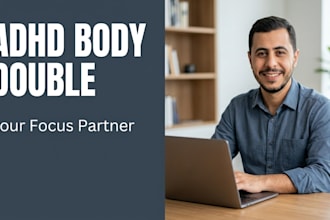 be your adhd body double virtual focus partner for deep work