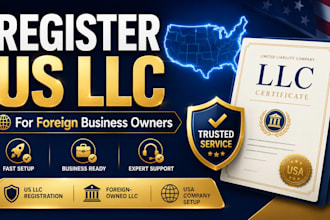 register llc company in USA for foreign business owners