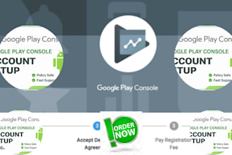 create a verified google console organisation account