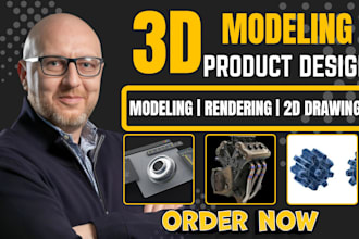 do 3d cad, industrial product design, mechanical 3d modeling for manufacturing
