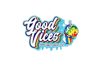 design professional italian ice cream cake logo