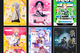 design custom posters, price lists, and social media content