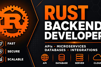 develop scalable backend systems using rust