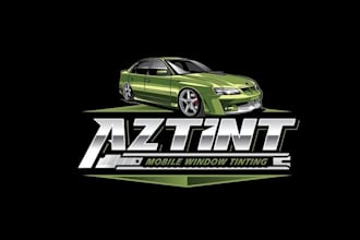 design elegant car showroom business logo