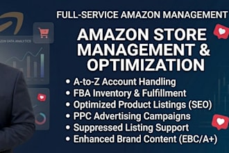 provide professional amazon store management and listing optimization