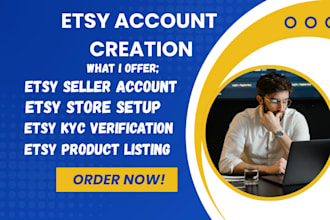 create fully verified etsy seller account etsy account creation for any country