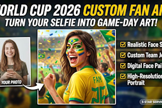 create viral FIFA 2026 world cup custom fan avatars and matchday posters
