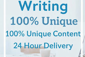 write SEO blog posts, website content and articles