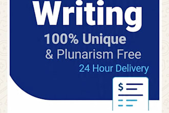 write SEO blog posts, website content and articles