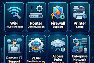 provide IT support, network support and technical services
