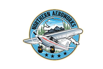 design aviation maintenance business logo