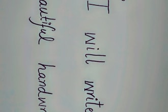 beautiful handwriting and calligraphy work for notes names