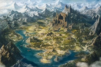 do high quality fantasy maps