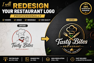 redesign your existing logo professionally
