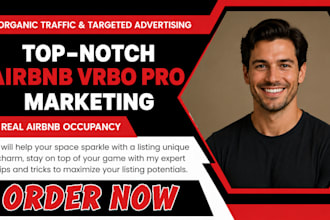do airbnb promotion, booking,vrbo marketing, airbnb listing seo to boost booking