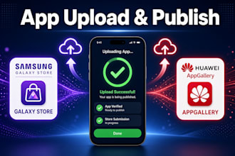 upload your app and publish in galaxy store and huawei store
