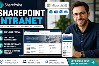 build sharepoint intranet, extranet website sharepoint online intranet system