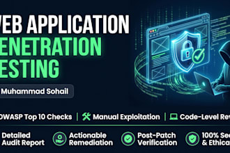 perform web application penetration testing