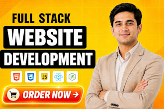 build custom website as full stack developer, frontend developer, web developer