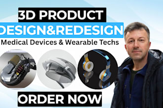 do manufacturable medical devices, wearable health tech and medical product cad