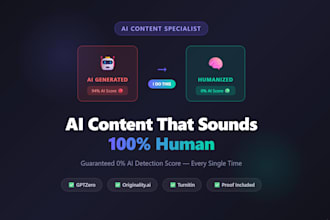 humanize your ai chatgpt generated content to pass any ai detector